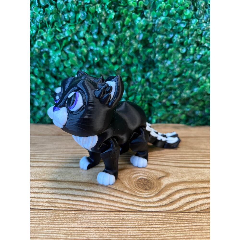 Articulated Cat  Flexible Fidget Toy School Home Classroom ADHD Autism
